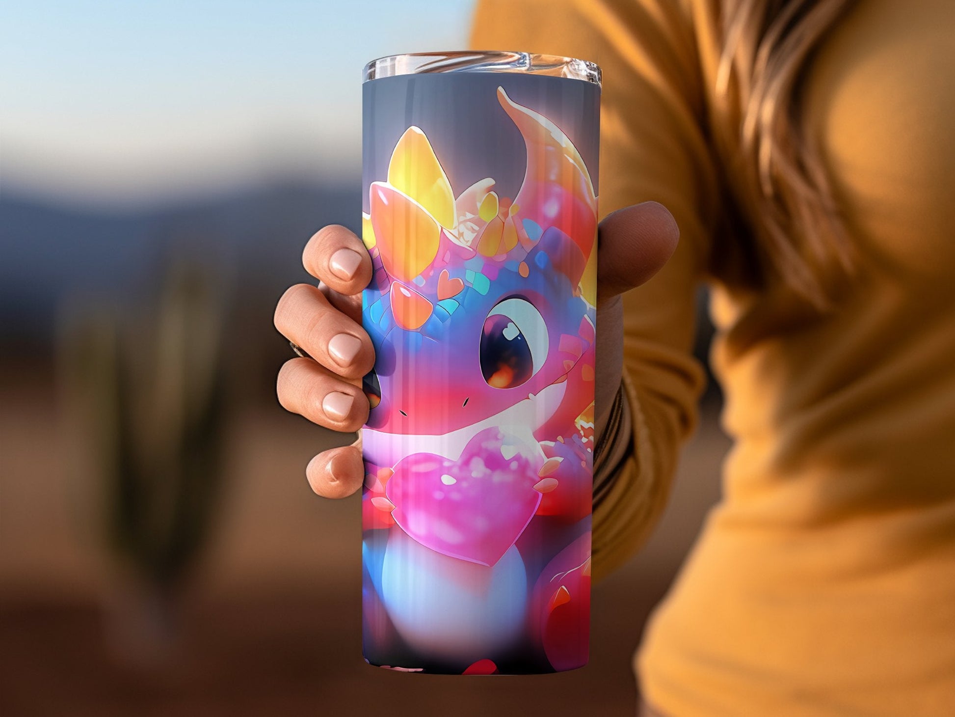 Cute little monster tumbler wrap 20oz skinny tumbler - Premium tumbler from MyDesigns - Just $26.95! Shop now at Lees Krazy Teez