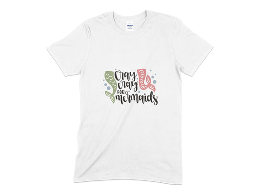 Cray cray for mermaids womens t-shirt - Premium t-shirt from MyDesigns - Just $19.95! Shop now at Lees Krazy Teez