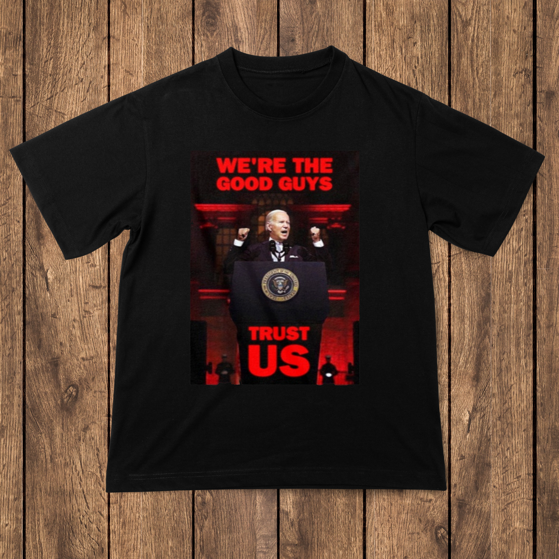 We're the good guys trust me Men's t-shirt - Premium t-shirt from MyDesigns - Just $16.95! Shop now at Lees Krazy Teez