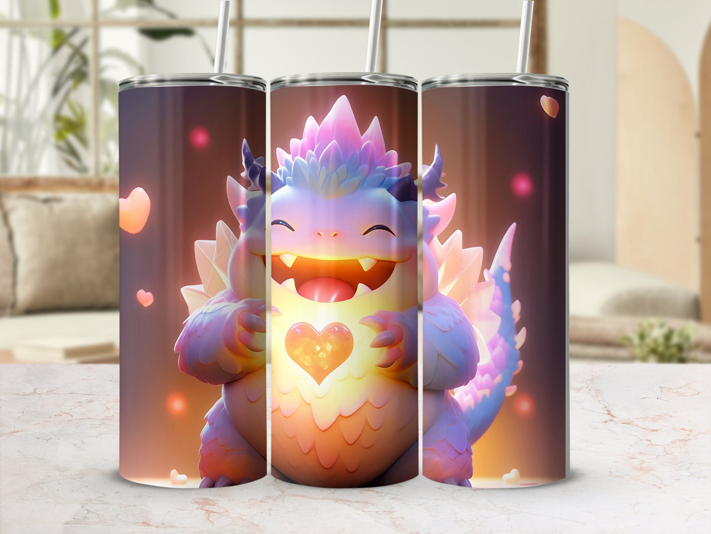 Cute fat monster tumbler wrap 20oz skinny tumbler - Premium tumbler from MyDesigns - Just $26.95! Shop now at Lees Krazy Teez