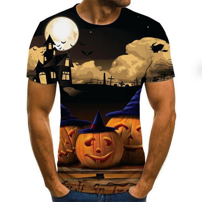 Spooky halloween 3d print casual Men's t-shirt - Premium t-shirt from eprolo - Just $19.95! Shop now at Lees Krazy Teez