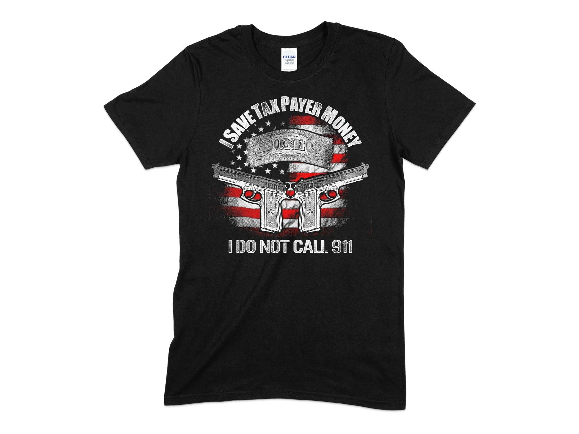 Gun Control I Save Tax Veteran Patriot t-shirt - Premium t-shirt from MyDesigns - Just $21.95! Shop now at Lees Krazy Teez