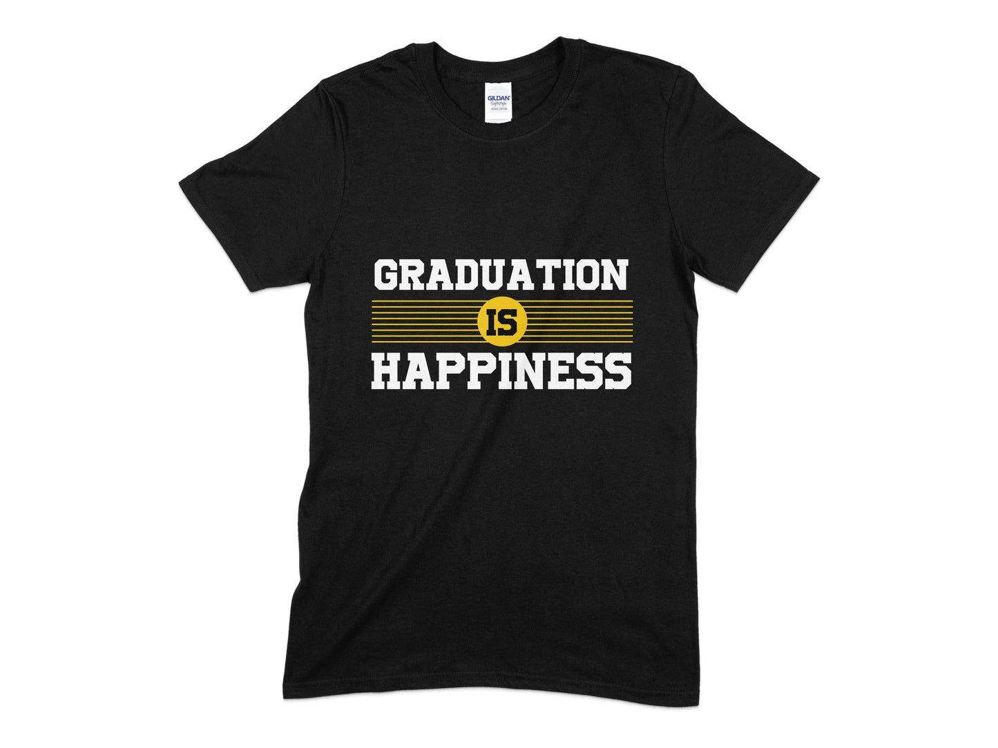 Graduation is happiness 2024 high school graduation unisex t-shirt - Premium t-shirt from MyDesigns - Just $19.95! Shop now at Lees Krazy Teez