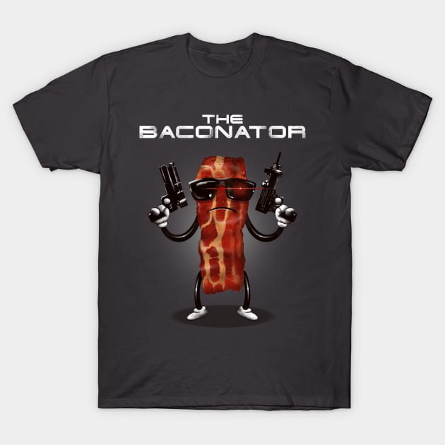 The Baconator funny Terminator Men's parody t-shirt - Premium t-shirt from MyDesigns - Just $19.95! Shop now at Lees Krazy Teez