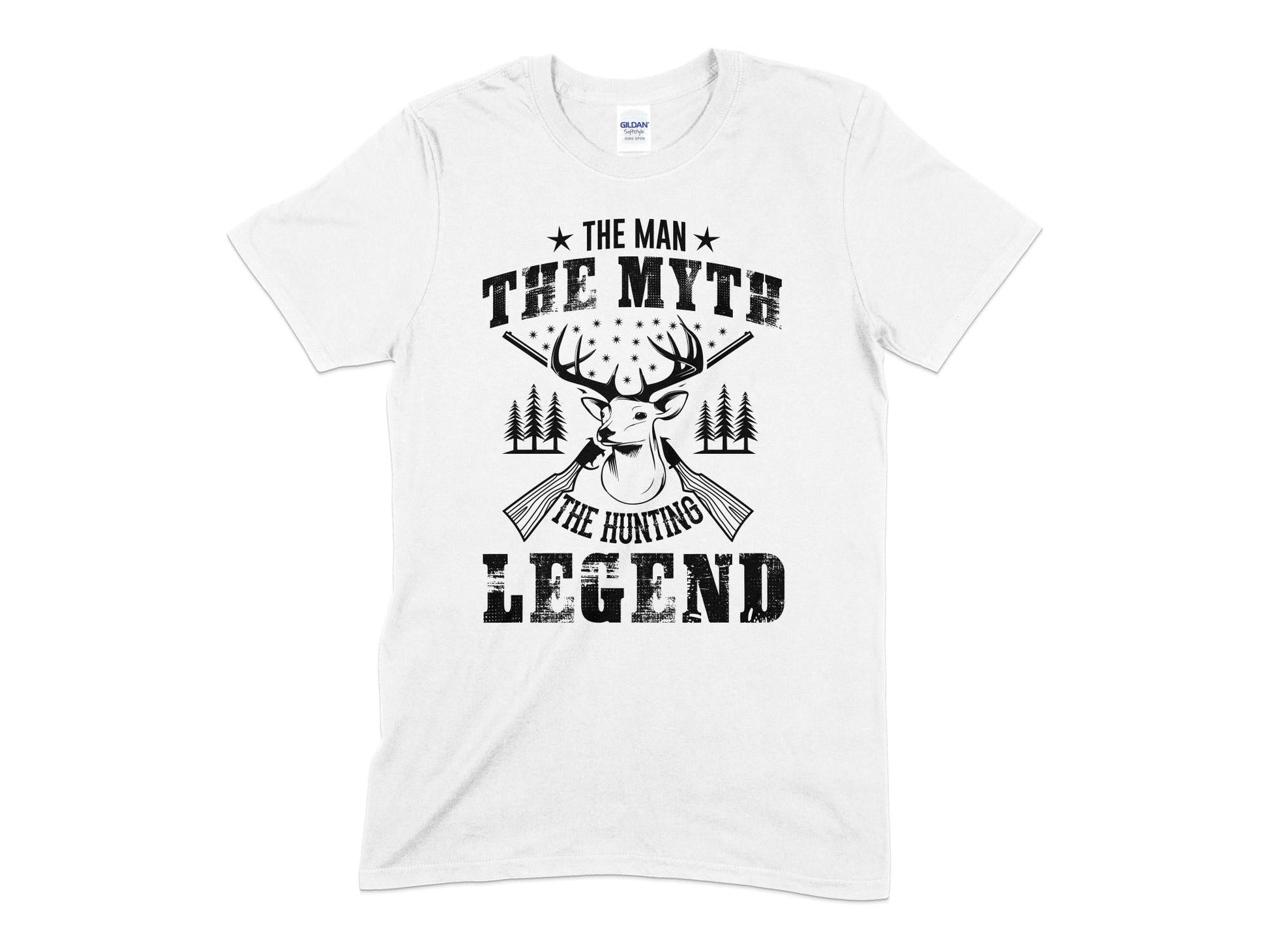 The many the myth the hunting legend - Premium t-shirt from MyDesigns - Just $19.95! Shop now at Lees Krazy Teez