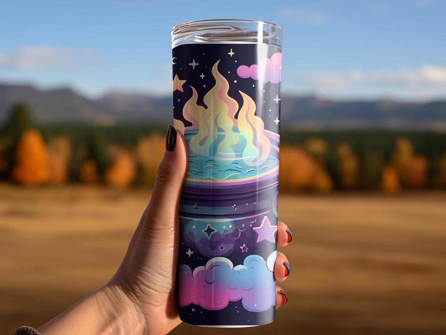 Magically cooking pot 20oz skinny tumbler - Premium tumbler from MyDesigns - Just $26.95! Shop now at Lees Krazy Teez