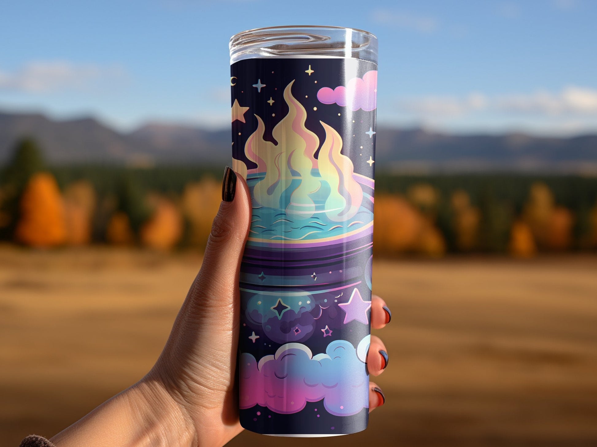 Magically cooking pot 20oz skinny tumbler - Premium tumbler from MyDesigns - Just $26.95! Shop now at Lees Krazy Teez