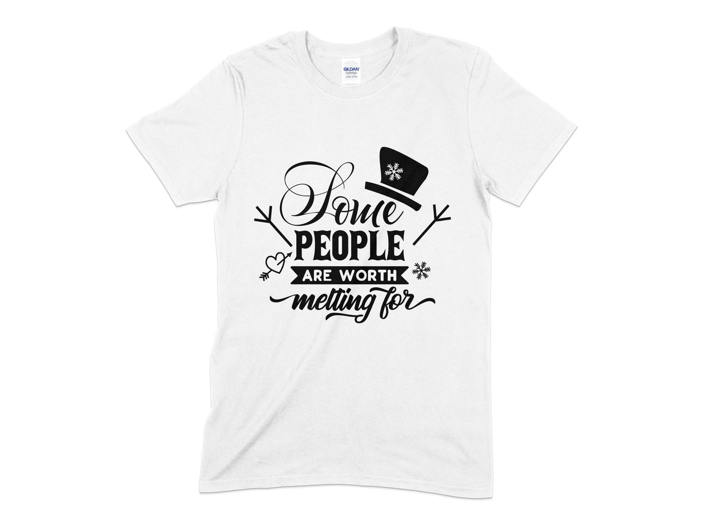 Some people are worth melting t-shirt - Premium t-shirt from MyDesigns - Just $19.95! Shop now at Lees Krazy Teez