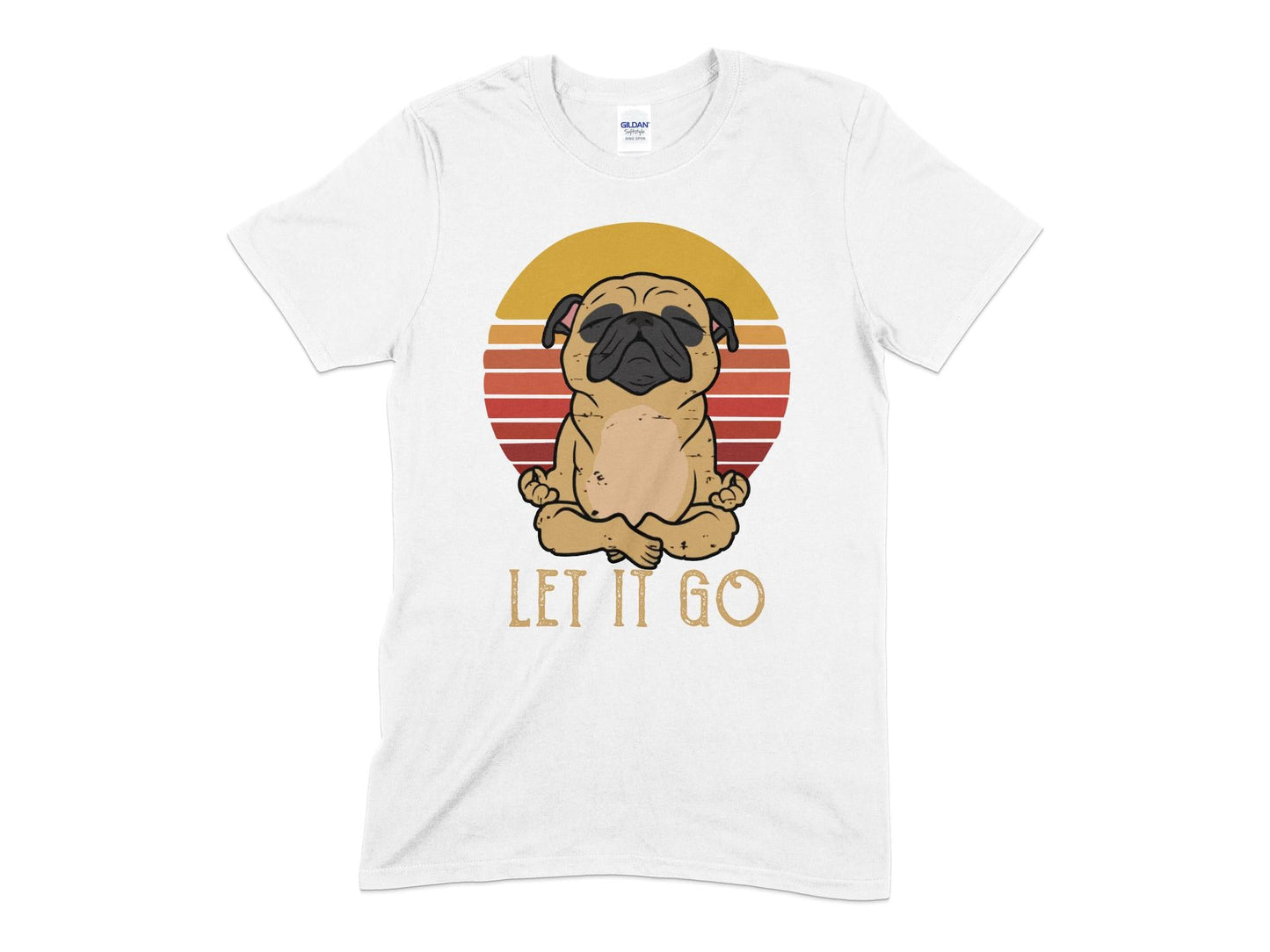 yoga namaste dog t-shirt - Premium t-shirt from MyDesigns - Just $19.95! Shop now at Lees Krazy Teez