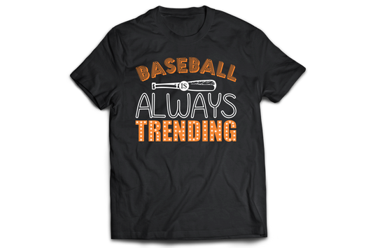 Baseball always trending t-shirt - Premium t-shirt from MyDesigns - Just $21.95! Shop now at Lees Krazy Teez