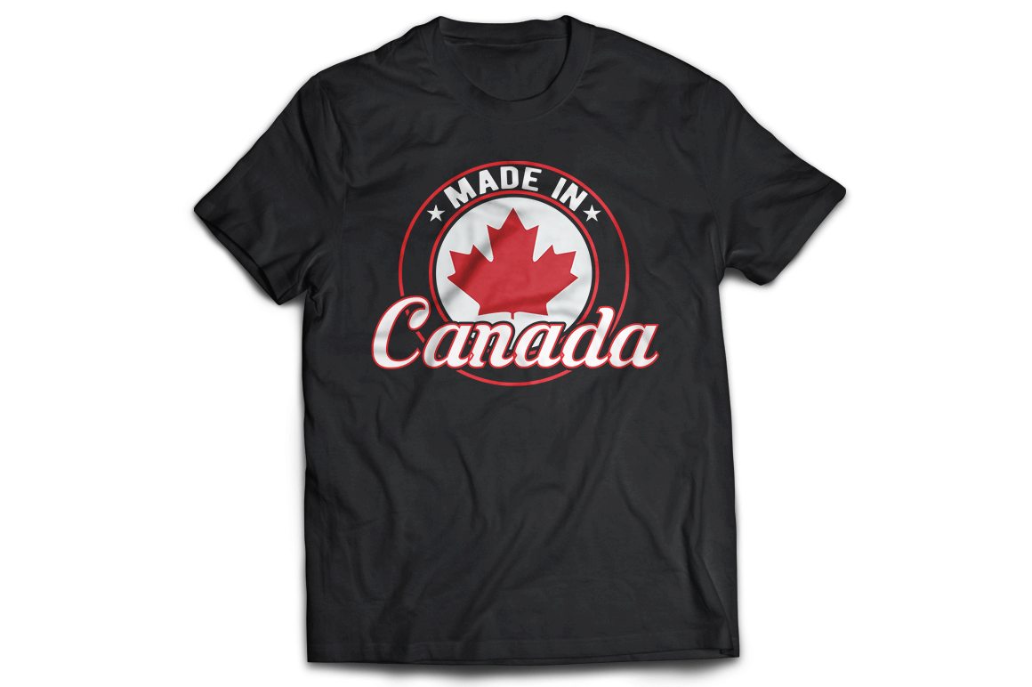 Made in canada Mens Women's Unisex t-shirt - Premium t-shirt from MyDesigns - Just $21.95! Shop now at Lees Krazy Teez