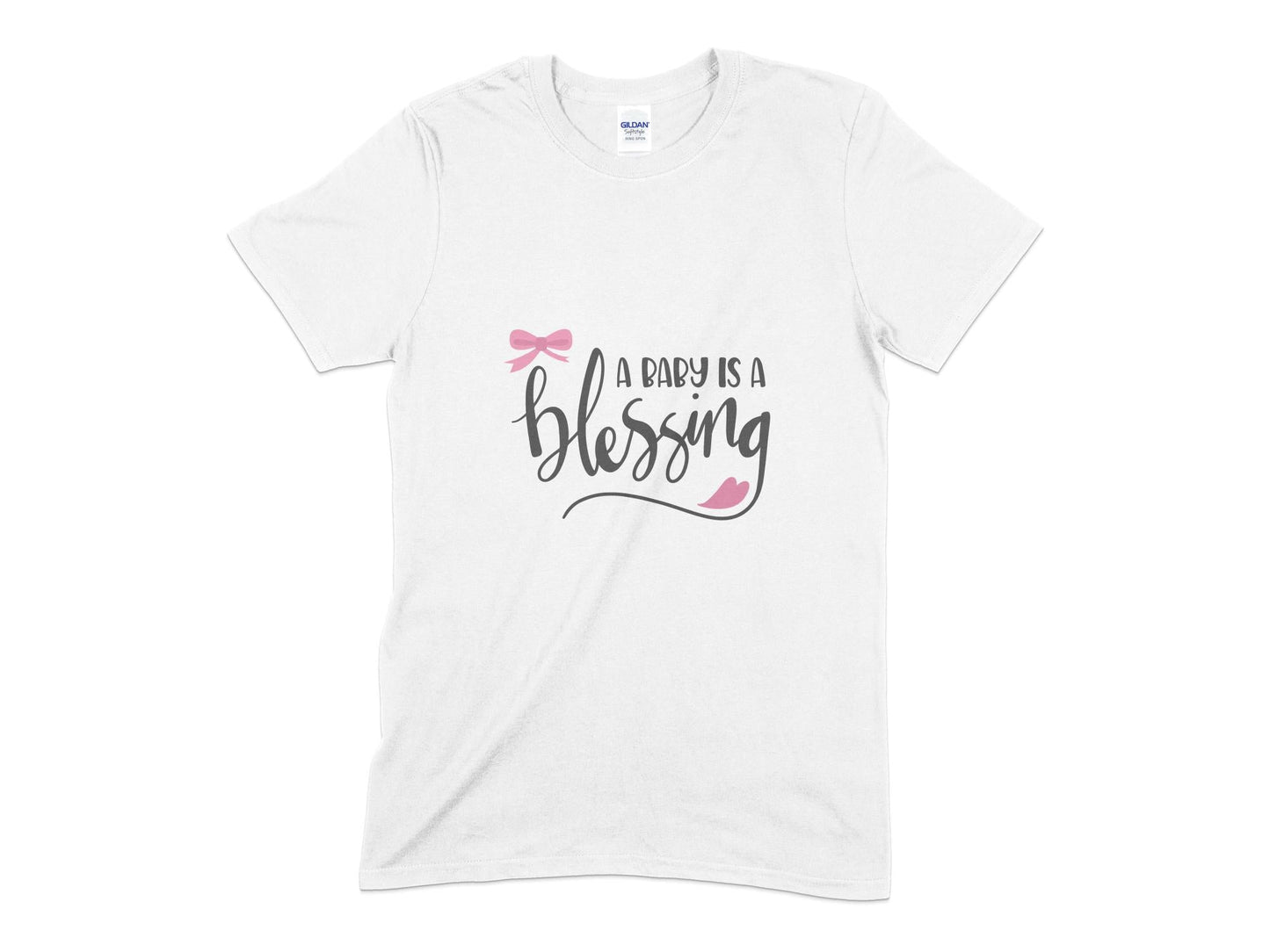 A baby is a blessing Mens womens unisex t-shirt - Premium t-shirt from MyDesigns - Just $21.95! Shop now at Lees Krazy Teez