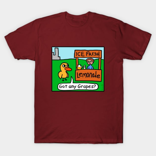 Ice fresh lemonade got any grapes funny t-shirt - Premium t-shirt from Lees Krazy Teez - Just $19.95! Shop now at Lees Krazy Teez