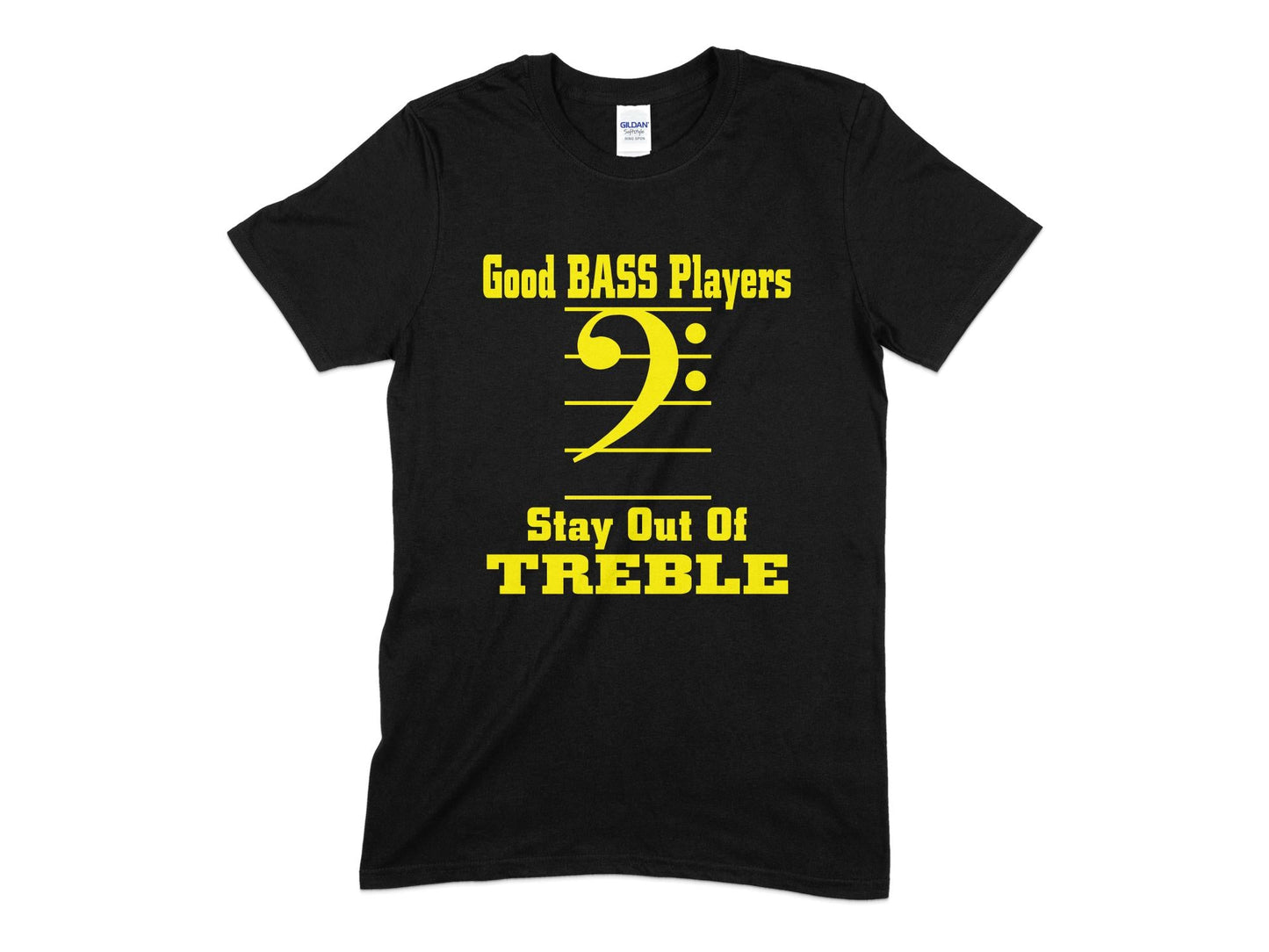 bass players stay out of treble t-shirt - Premium t-shirt from MyDesigns - Just $19.95! Shop now at Lees Krazy Teez