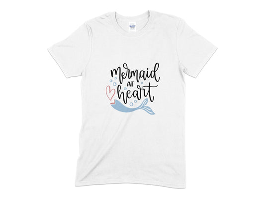 Mermaid at heart youth girls t-shirt - Premium  from MyDesigns - Just $19.95! Shop now at Lees Krazy Teez