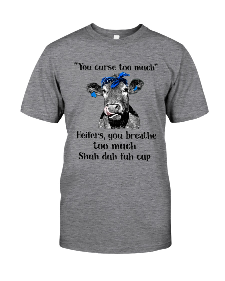Cow Heifer Shuh Classic T-Shirt - Premium t-shirt from MyDesigns - Just $19.95! Shop now at Lees Krazy Teez