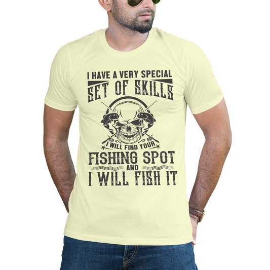I have a very special set of skills fishing spot t-shirt - Premium t-shirt from MyDesigns - Just $16.95! Shop now at Lees Krazy Teez