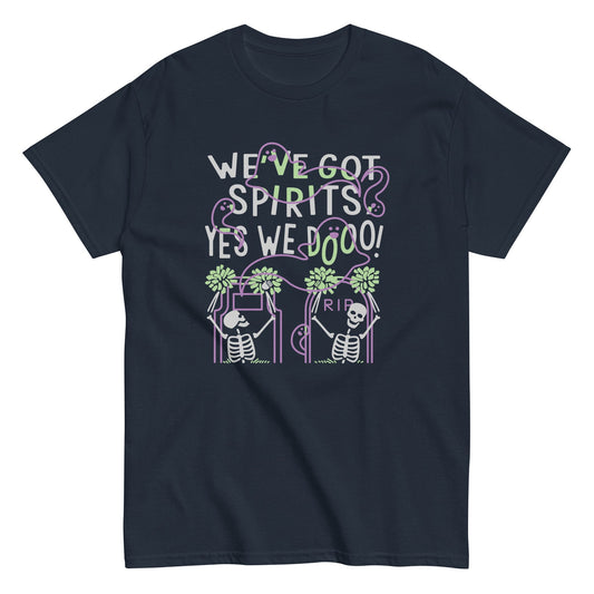 We've got spirits yes we dooo funny Halloween t-shirt - Premium t-shirt from MyDesigns - Just $19.95! Shop now at Lees Krazy Teez