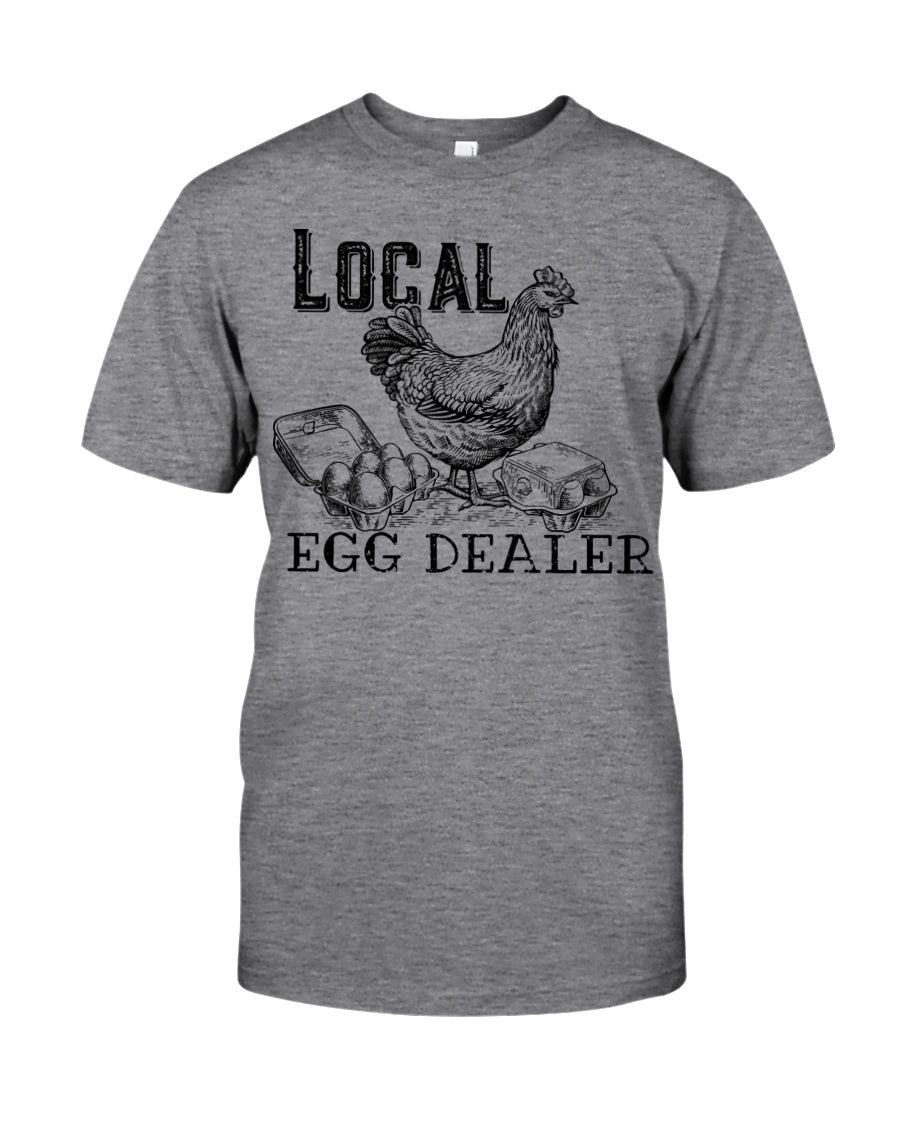 Chicken Egg Classic T-Shirt - Premium t-shirt from MyDesigns - Just $19.95! Shop now at Lees Krazy Teez