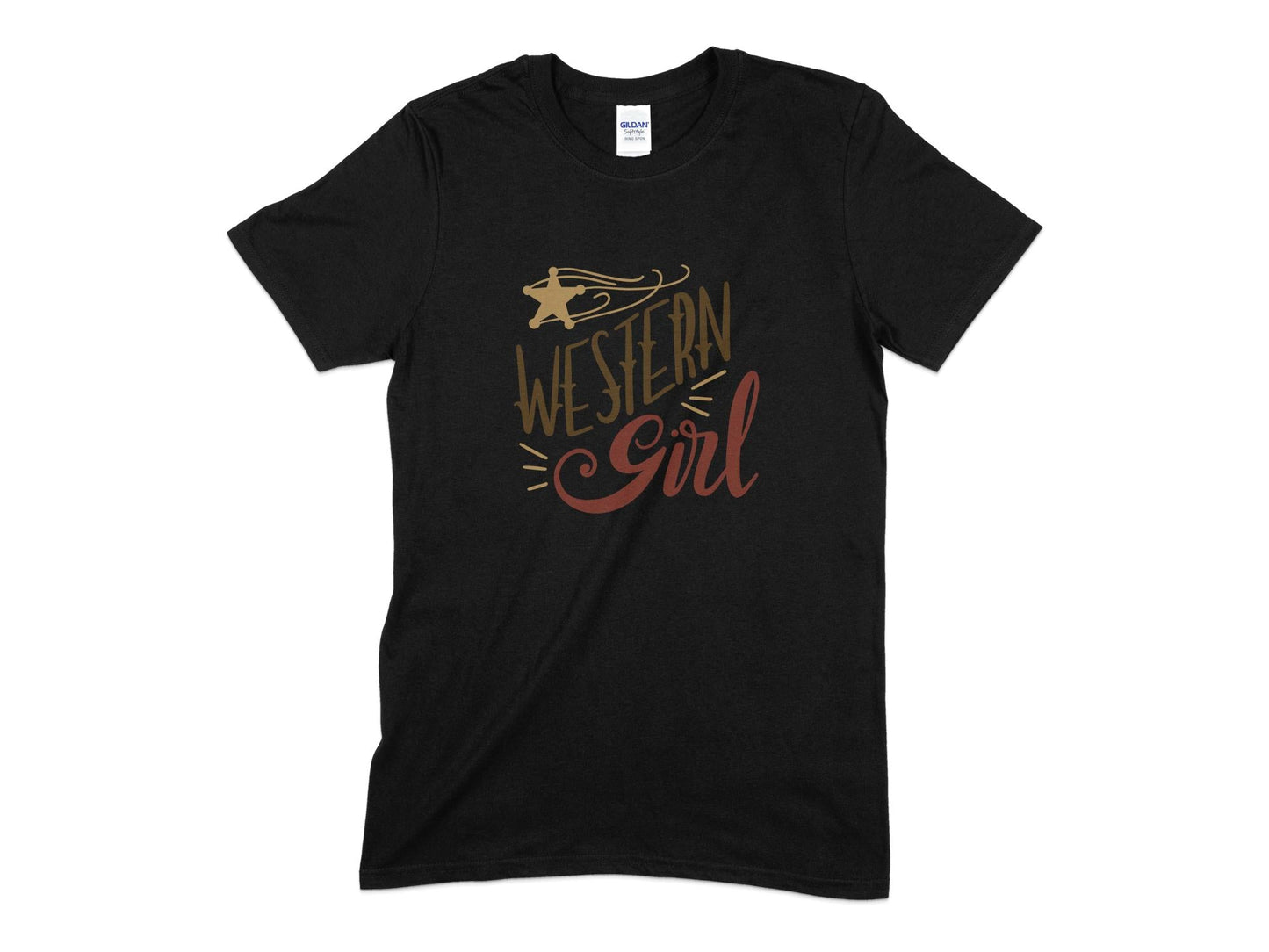 Western girl ladies womens t-shirt - Premium t-shirt from MyDesigns - Just $18.95! Shop now at Lees Krazy Teez