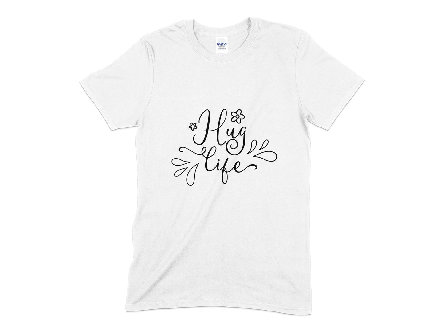 Hug Life cute hugger cuddle buddy unisex t-shirt - Premium t-shirt from MyDesigns - Just $19.95! Shop now at Lees Krazy Teez