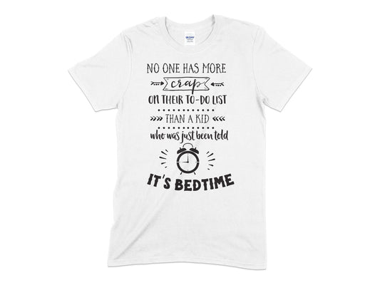 No one has more crap on their to do list than a kid Unisex Men's Women's t-shirt - Premium t-shirt from MyDesigns - Just $19.95! Shop now at Lees Krazy Teez