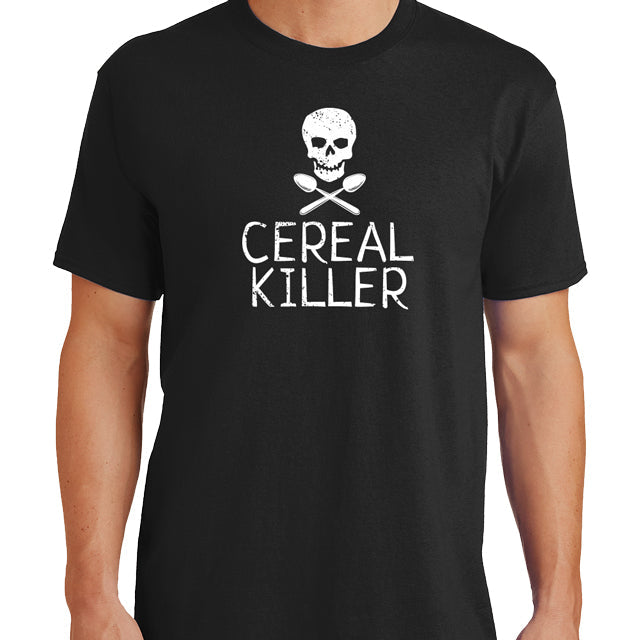 Cereal killer funny hilarious Men's t-shirt - Premium t-shirt from MyDesigns - Just $19.95! Shop now at Lees Krazy Teez