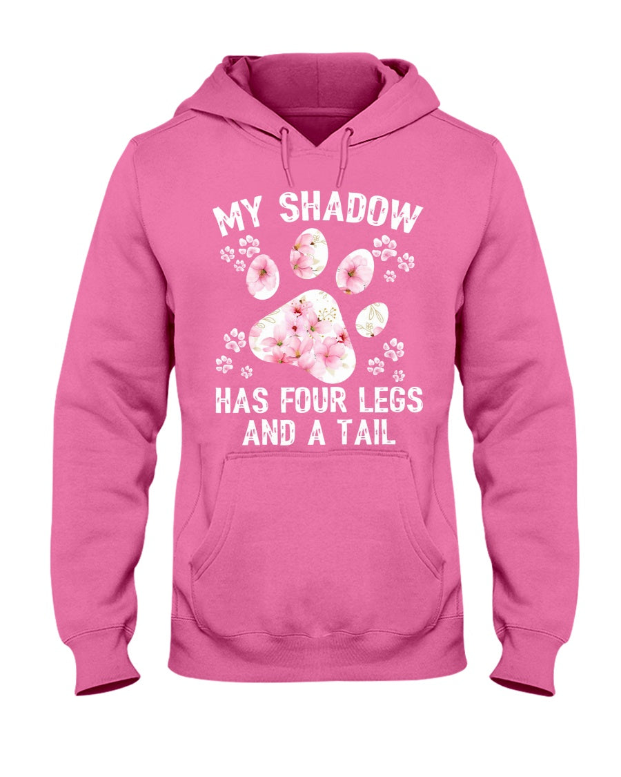 My Shadow Has Four Legs And A Tail Women's hoodie - Premium Hoodie from MyDesigns - Just $39.95! Shop now at Lees Krazy Teez