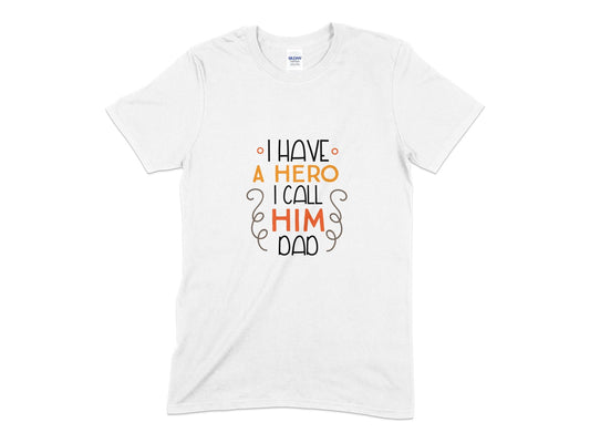 I have a hero i call him Dadd Unisex t-shirt - Premium t-shirt from MyDesigns - Just $19.95! Shop now at Lees Krazy Teez