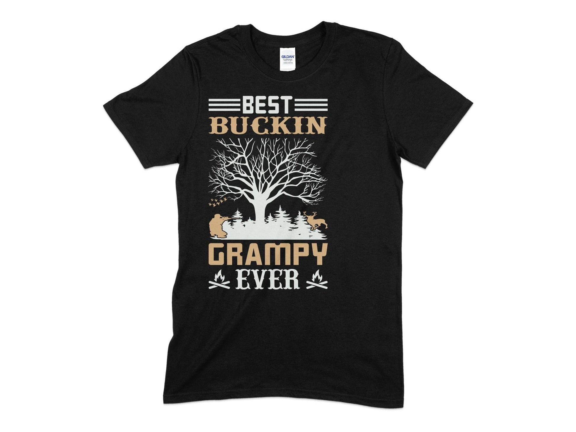 Best buckin grampy ever Men's awesome t-shirt - Premium t-shirt from MyDesigns - Just $19.95! Shop now at Lees Krazy Teez