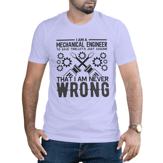 I am a mechanical engineer that i am never wrong t-shirt - Premium t-shirt from MyDesigns - Just $19.95! Shop now at Lees Krazy Teez
