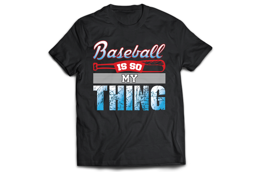 Baseball is so my thing t-shirt - Premium t-shirt from MyDesigns - Just $21.95! Shop now at Lees Krazy Teez