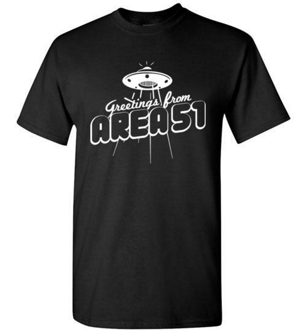 Greetings from areast space Men's t-shirt - Premium t-shirt from MyDesigns - Just $19.95! Shop now at Lees Krazy Teez