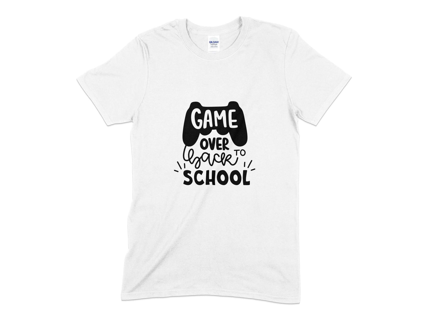 Game over back to school t-shirt - Premium t-shirt from MyDesigns - Just $18.95! Shop now at Lees Krazy Teez