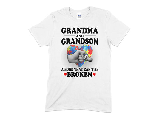 Grandson Bond a bond that cant be broken t-shirt - Premium t-shirt from MyDesigns - Just $19.95! Shop now at Lees Krazy Teez