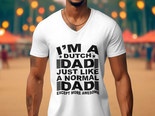 I'm a dutch Dad Men's awesome t-shirt - Premium t-shirt from MyDesigns - Just $19.95! Shop now at Lees Krazy Teez