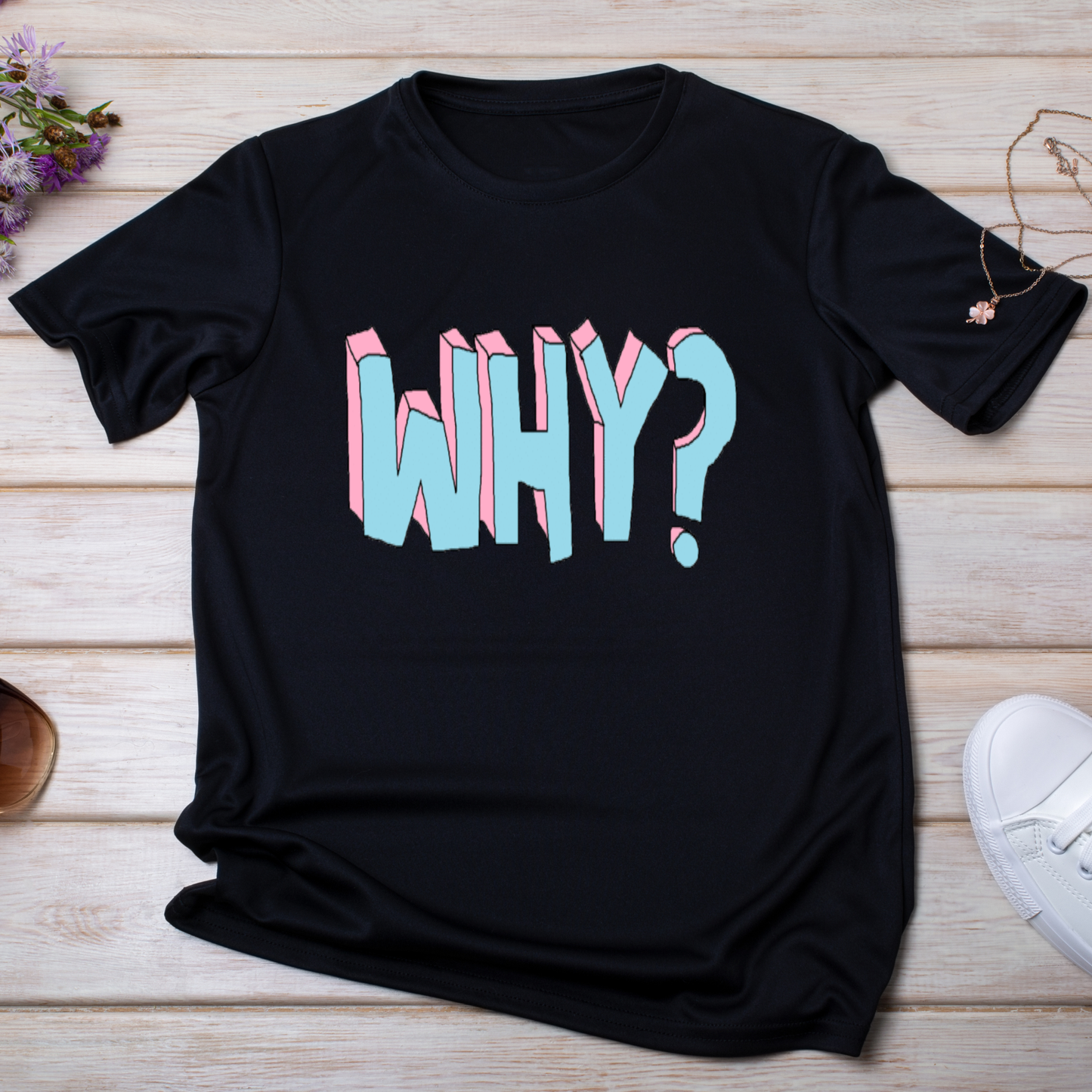 Why awesome quote Women's t-shirt - Premium t-shirt from MyDesigns - Just $21! Shop now at Lees Krazy Teez