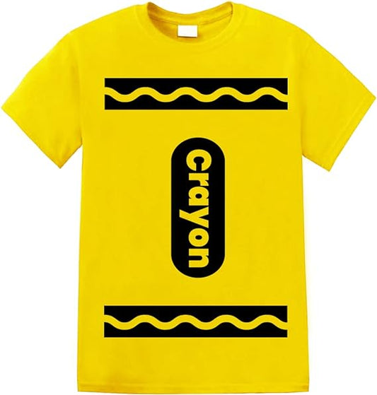 Crayon Tshirt Halloween Costume for Men - Premium t-shirt from Lees Krazy Teez - Just $19.95! Shop now at Lees Krazy Teez