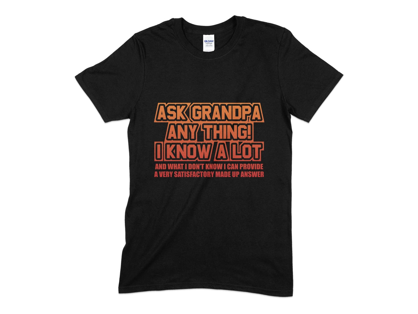 Ask grandpa any thing i know alot t-shirt - Premium t-shirt from MyDesigns - Just $19.95! Shop now at Lees Krazy Teez