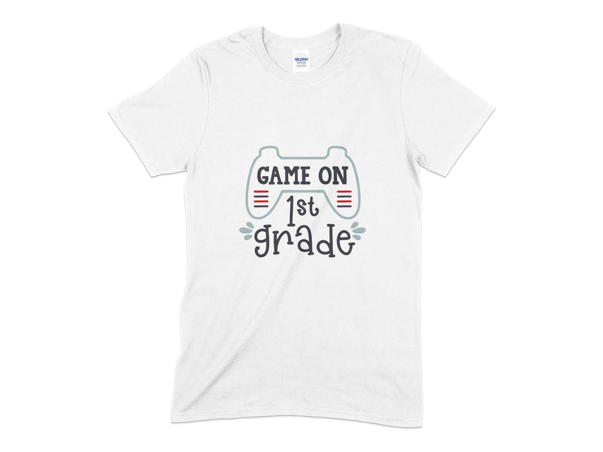 Game on 1st grade youth unisex t-shirt - Premium  from MyDesigns - Just $19.95! Shop now at Lees Krazy Teez