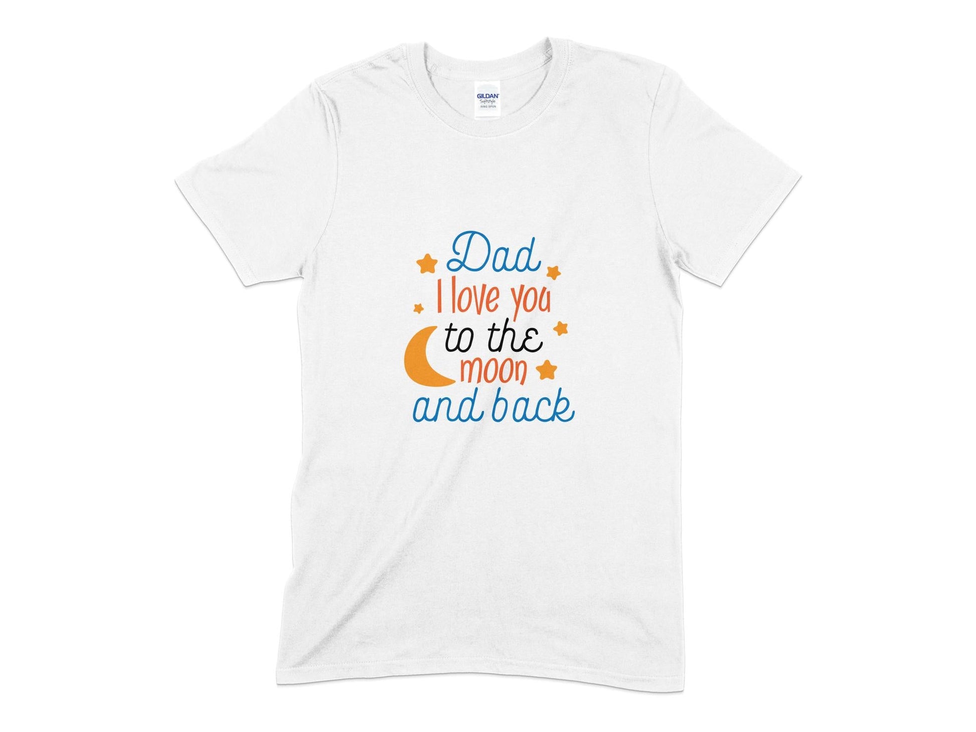 Dad i love you to the moon and back t-shirt - Premium t-shirt from MyDesigns - Just $19.95! Shop now at Lees Krazy Teez