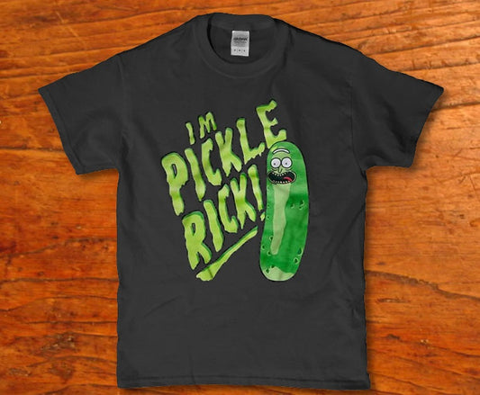 I'm pickle rick Mens guys classic cotton t-shirt - Premium t-shirt from MyDesigns - Just $19.95! Shop now at Lees Krazy Teez