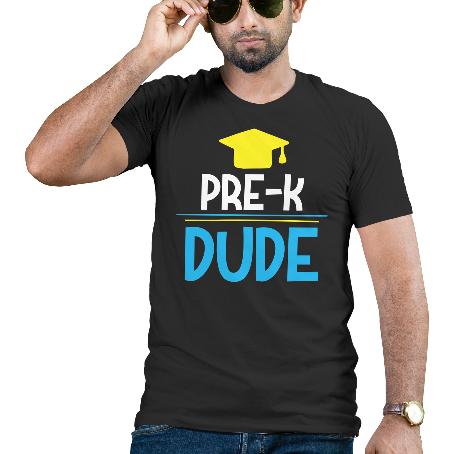 Pre k dude funny Men's t-shirt - Premium t-shirt from MyDesigns - Just $21.95! Shop now at Lees Krazy Teez