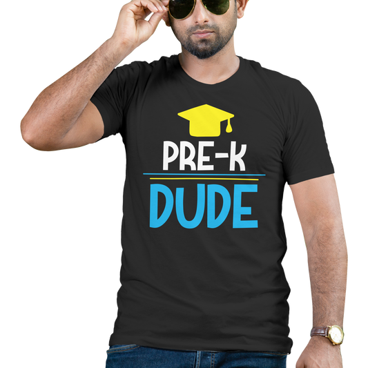 Pre k dude funny Men's t-shirt - Premium t-shirt from MyDesigns - Just $21.95! Shop now at Lees Krazy Teez