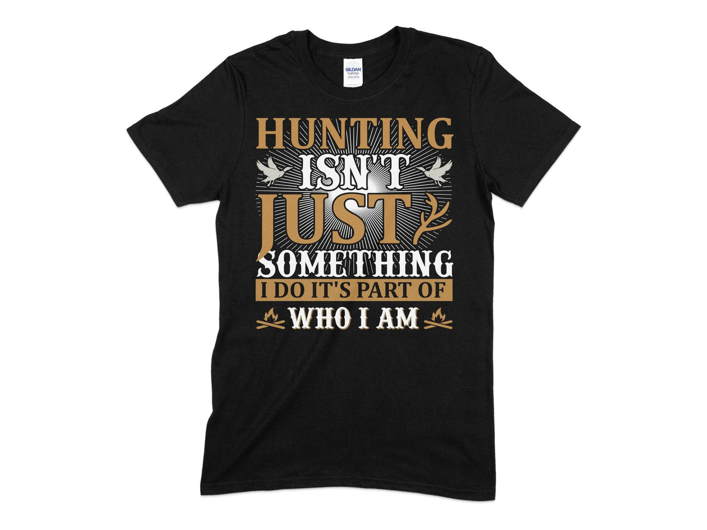 Hunting isn't just something i do its part of who i am - Premium t-shirt from MyDesigns - Just $21.95! Shop now at Lees Krazy Teez