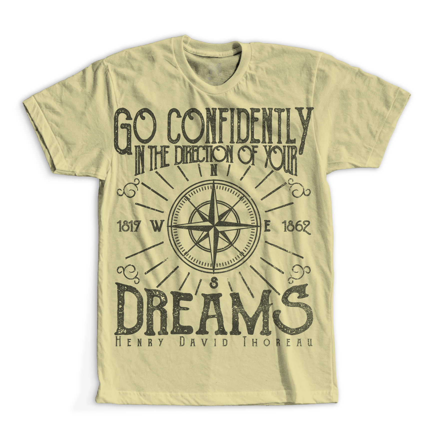 Go confidently in the direction of your dreams - Premium t-shirt from MyDesigns - Just $16.95! Shop now at Lees Krazy Teez