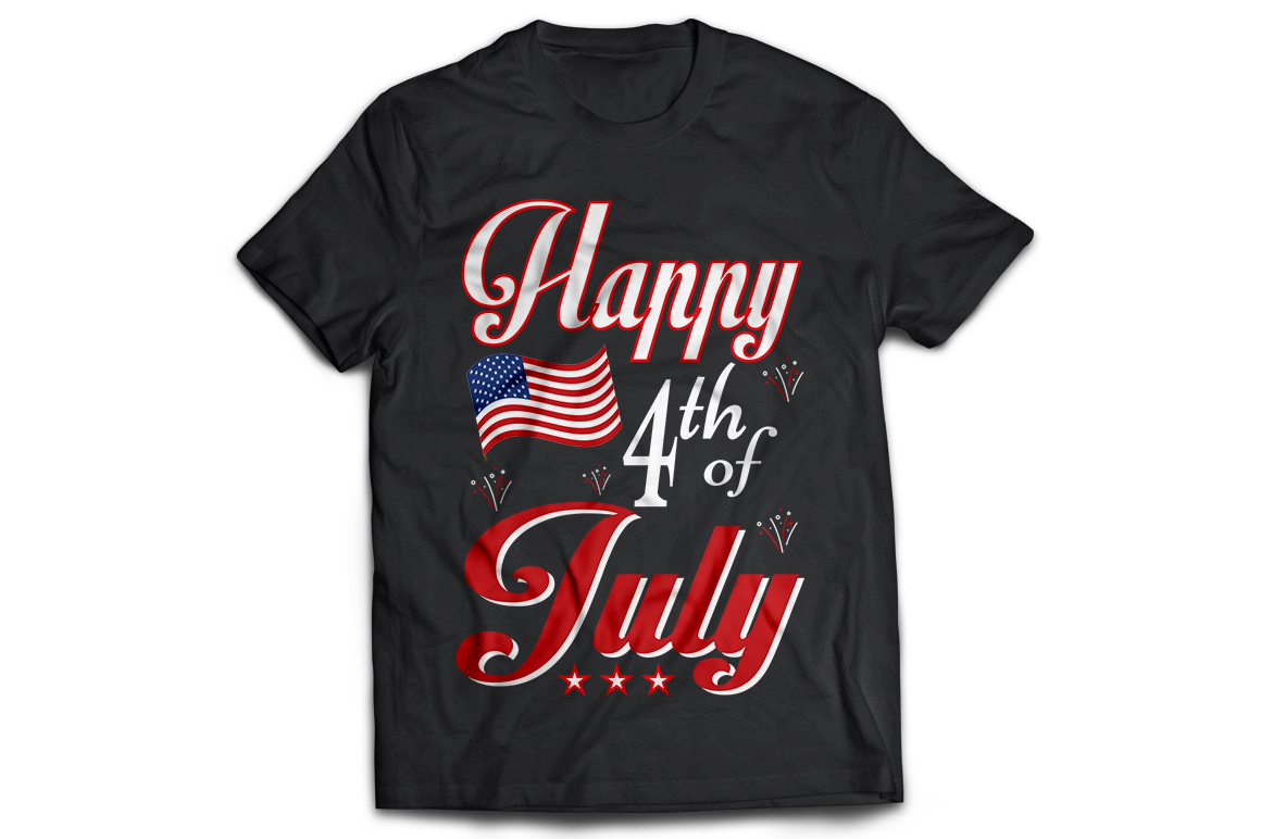 Happy 4th of July 2024 Men's Unisex Women's t-shirt - Premium t-shirt from MyDesigns - Just $19.95! Shop now at Lees Krazy Teez