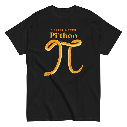 314159 pithon snake awesome men's t-shirt - Premium t-shirt from MyDesigns - Just $19.95! Shop now at Lees Krazy Teez