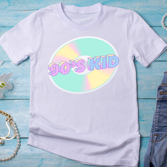 90s kid awesome women's tee - 90s vintage t-shirt - Premium t-shirt from Lees Krazy Teez - Just $21.95! Shop now at Lees Krazy Teez