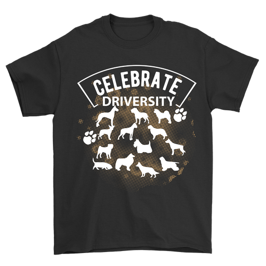 Celebrate driversity animal Mens womens unisex t-shirt - Premium t-shirt from MyDesigns - Just $21.95! Shop now at Lees Krazy Teez